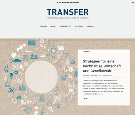 Das Online-Magazin des Steinbeis-Verbunds