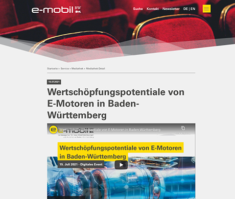 E-Motoren in Baden-Württemberg